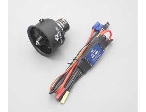 Xfly-Model Galaxy X5 50mm 12 Blade 4600Kv EDF Power Combo For 4S  
